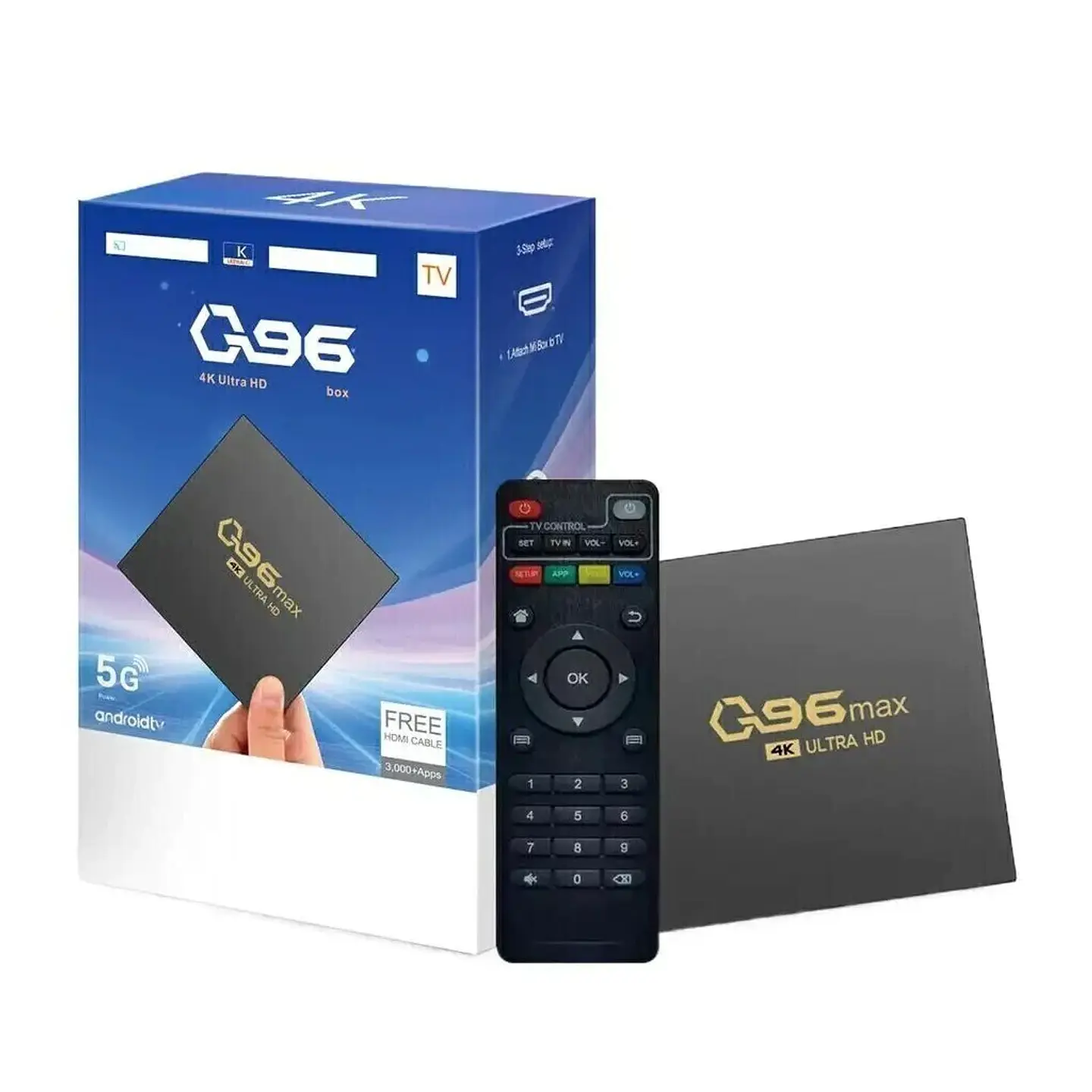 TV Box IPTV Android 14 8GB + 128GB con Apps MGTV y Streaming 2