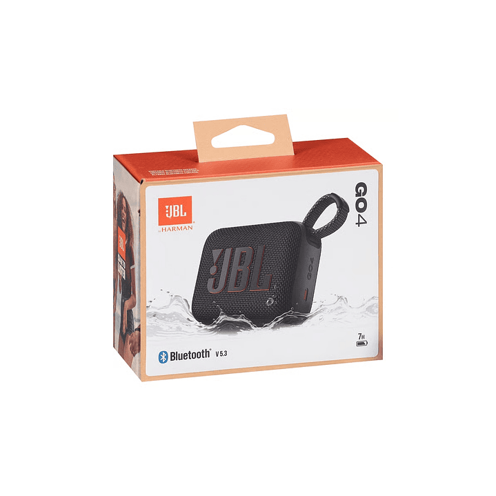 Parlante Portátil Bluetooth Waterproof IP67 JBL GO4 Negro 6