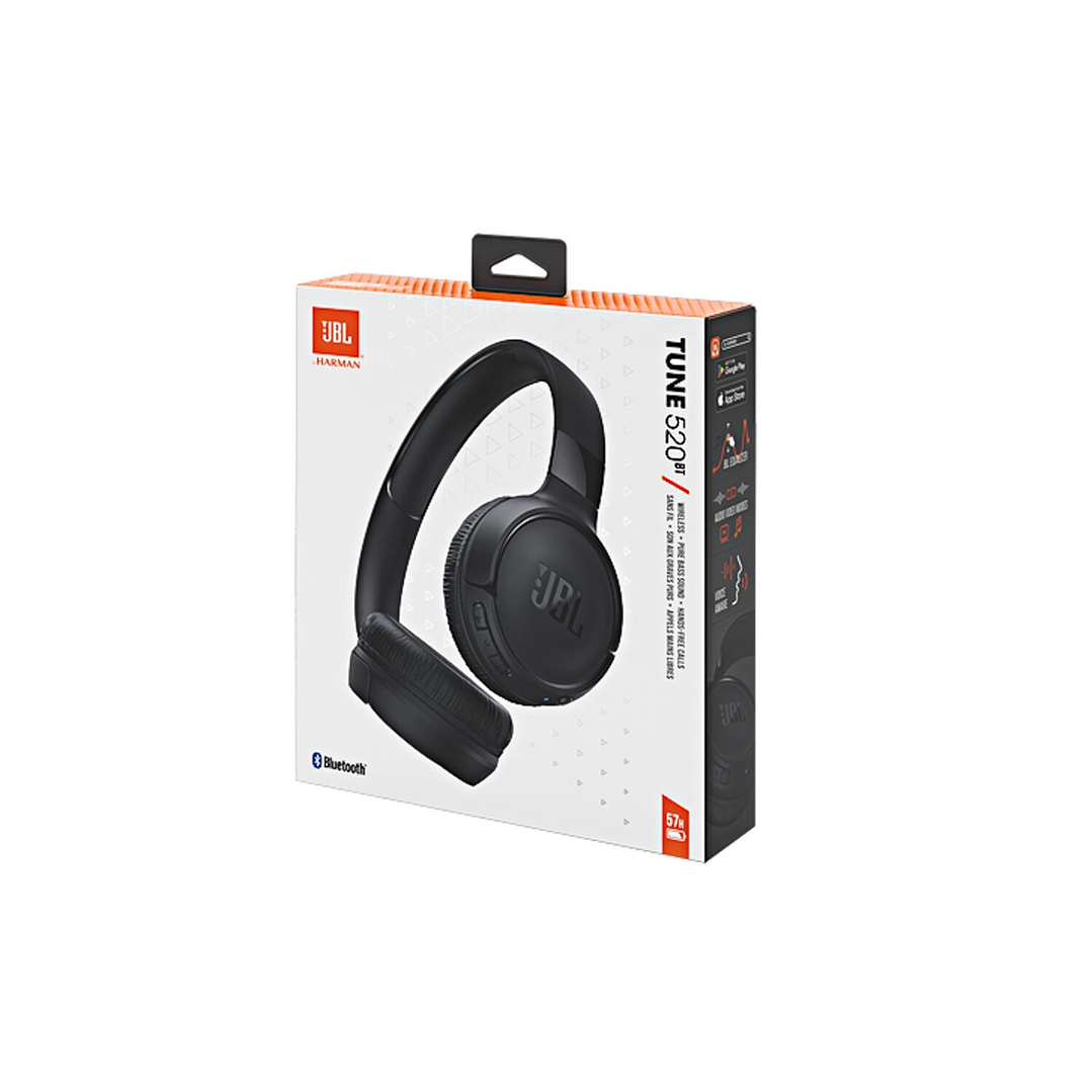 Audífonos Inalámbricos Over-Ear JBL T520BT Negro 5