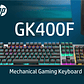 Teclado Gamer USB Mecánico Retroiluminado HP GK400F - Miniatura 3