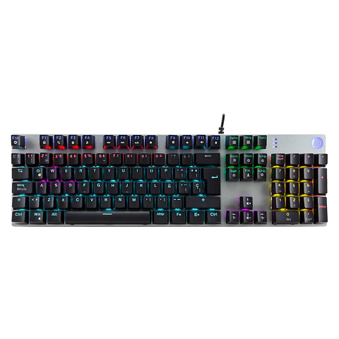 Teclado Gamer USB Mecánico Retroiluminado HP GK400F