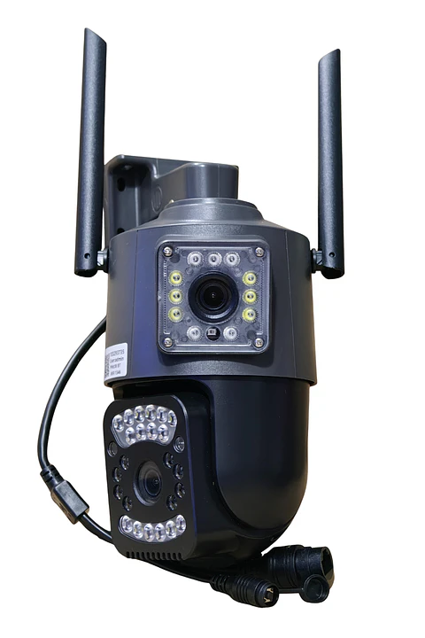 Cámara IP Wifi Doble Lente de Exterior Full HD App V380