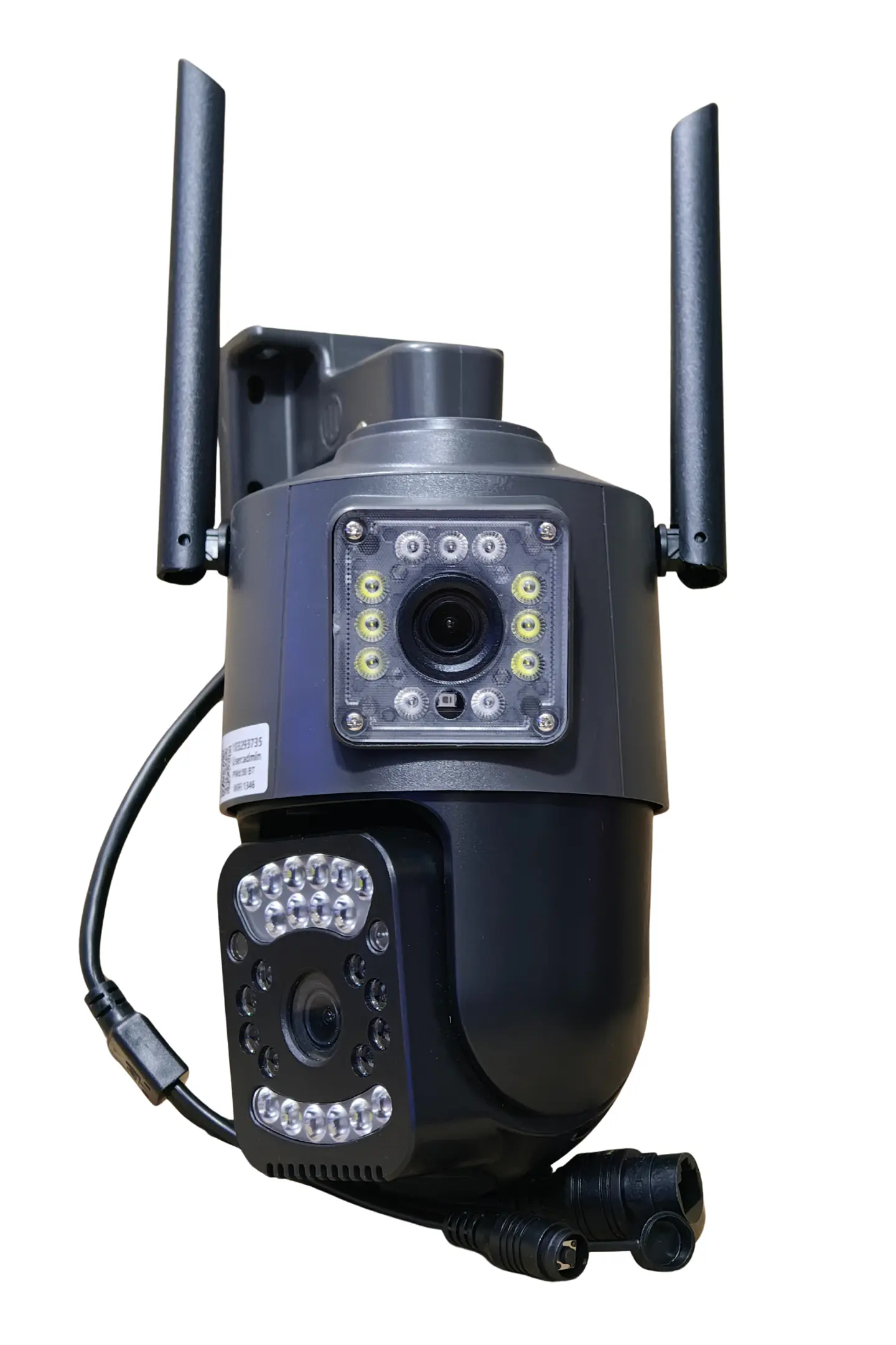 Cámara IP Wifi Doble Lente de Exterior Full HD App V380 1