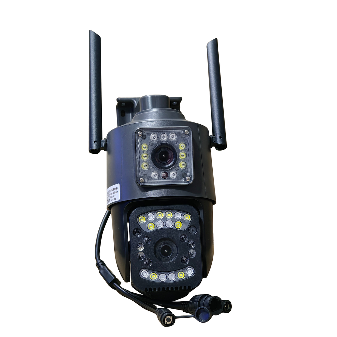 Cámara IP Wifi Doble Lente de Exterior Full HD App V380 2