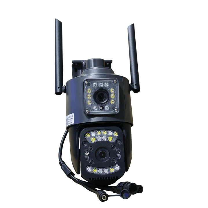 Cámara IP Wifi Doble Lente de Exterior Full HD App V380 2