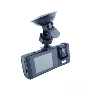 Cámara Doble Lente DVR para Auto Full HD con Ventosa