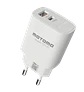 Adaptador de Carga Rápida Dual Tipo C + USB PD20W Certificado Motomo - Miniatura 1