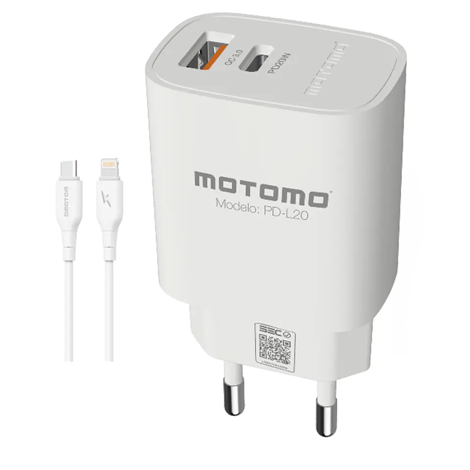 Cargador IPhone Carga Rápida PD20W Certificado 1