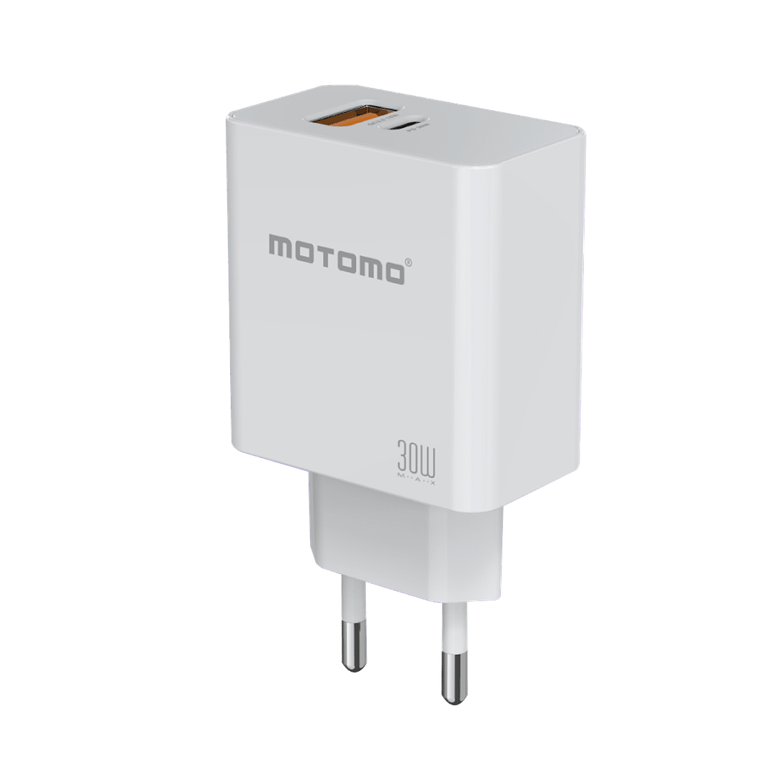 Cargador Tipo C Carga Rápida PD 30W Certificado Motomo 2