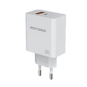Cargador Tipo C Carga Rápida PD 30W Certificado Motomo