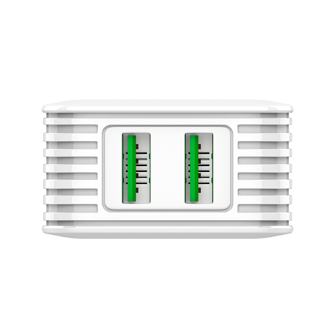 Cargador Tipo C Básico 12W Doble Puerto USB Certificado MO-006 3