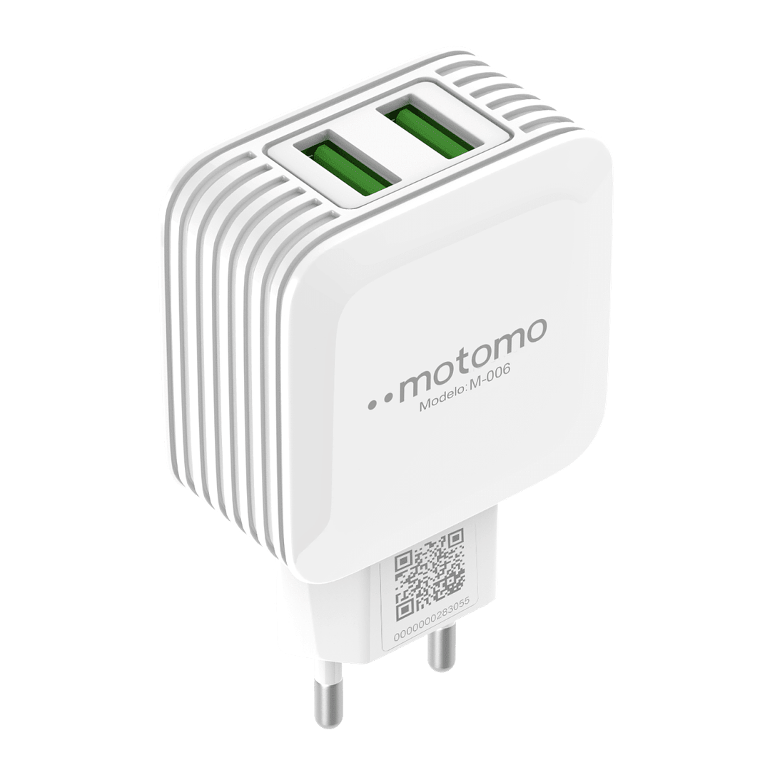 Cargador Tipo C Básico 12W Doble Puerto USB Certificado MO-006 2