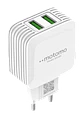 Cargador Tipo C Básico 12W Doble Puerto USB Certificado MO-006 - Miniatura 2