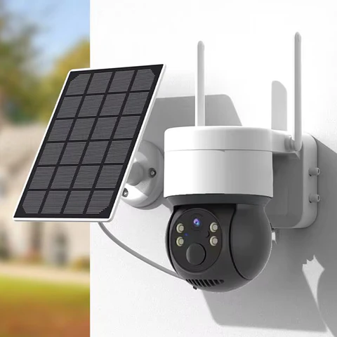 Cámara de Seguridad IP WIFI con Panel Solar Full HD Daewoo