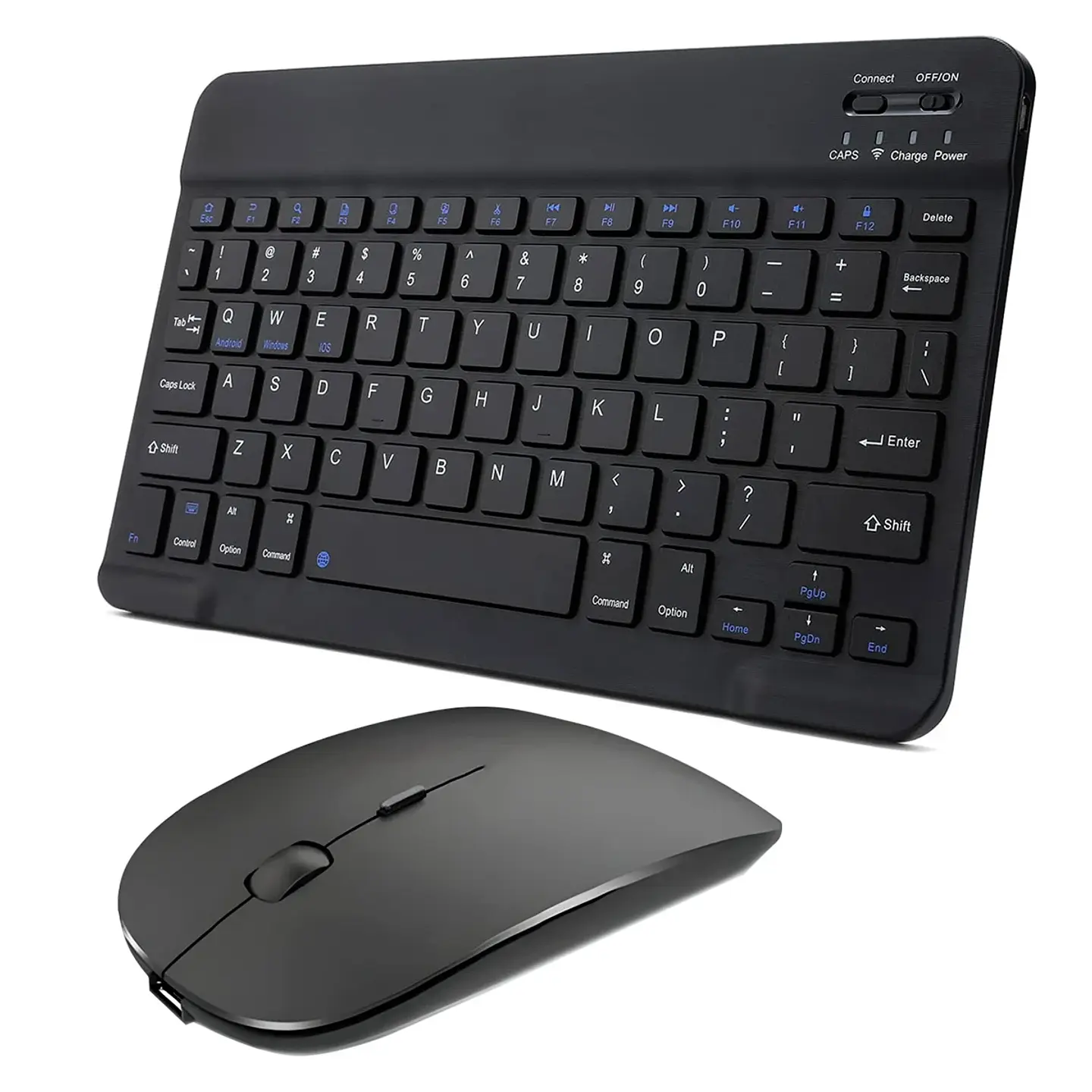 Kit Teclado y Mouse Inalámbricos Bluetooth Recargable MO-K5 1