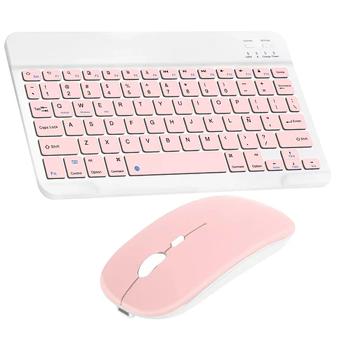 Kit Teclado y Mouse Inalámbricos Bluetooth Recargable MO-K5