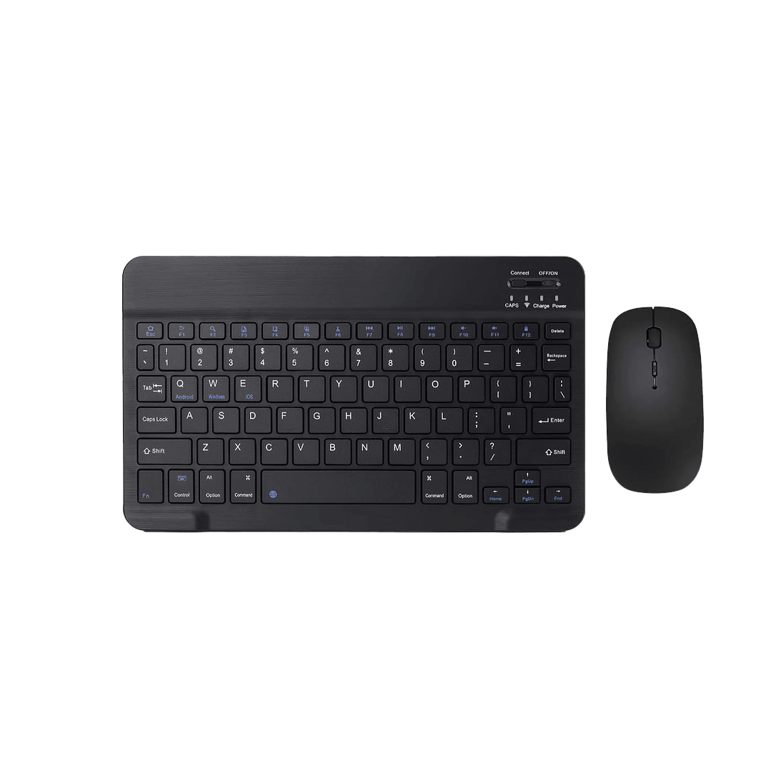 Kit Teclado y Mouse Inalámbricos Bluetooth Recargable MO-K5 3