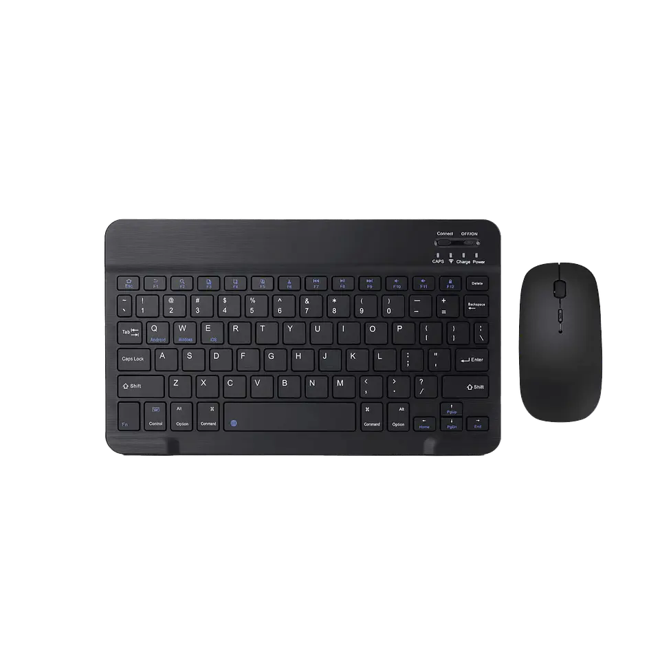 Kit Teclado y Mouse Inalámbricos Bluetooth Recargable MO-K5 3