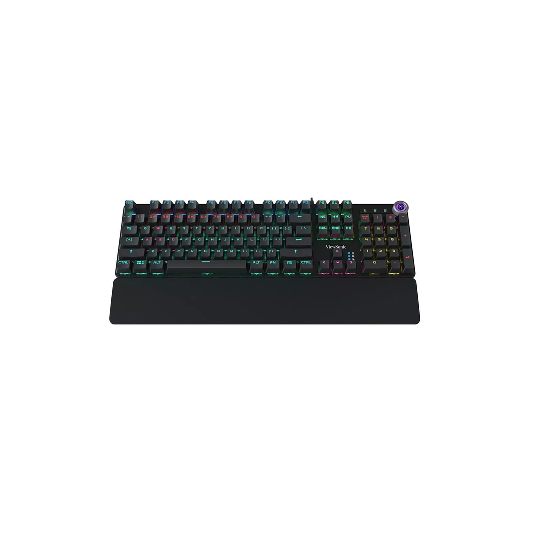 Teclado Mecánico Retro Iluminado con Apoya Muñeca ViewSonic 3
