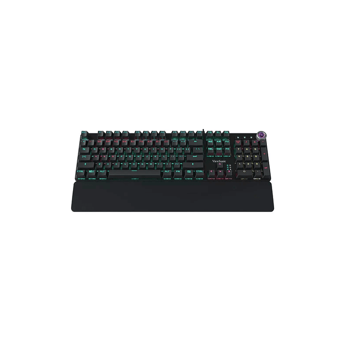 Teclado Mecánico Retro Iluminado con Apoya Muñeca ViewSonic 3