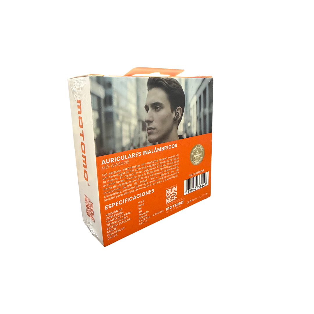 Audífonos inalámbricos TWS Open-Ear Deportivos Motomo 3