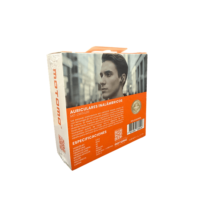 Audífonos inalámbricos TWS Open-Ear Deportivos Motomo 3