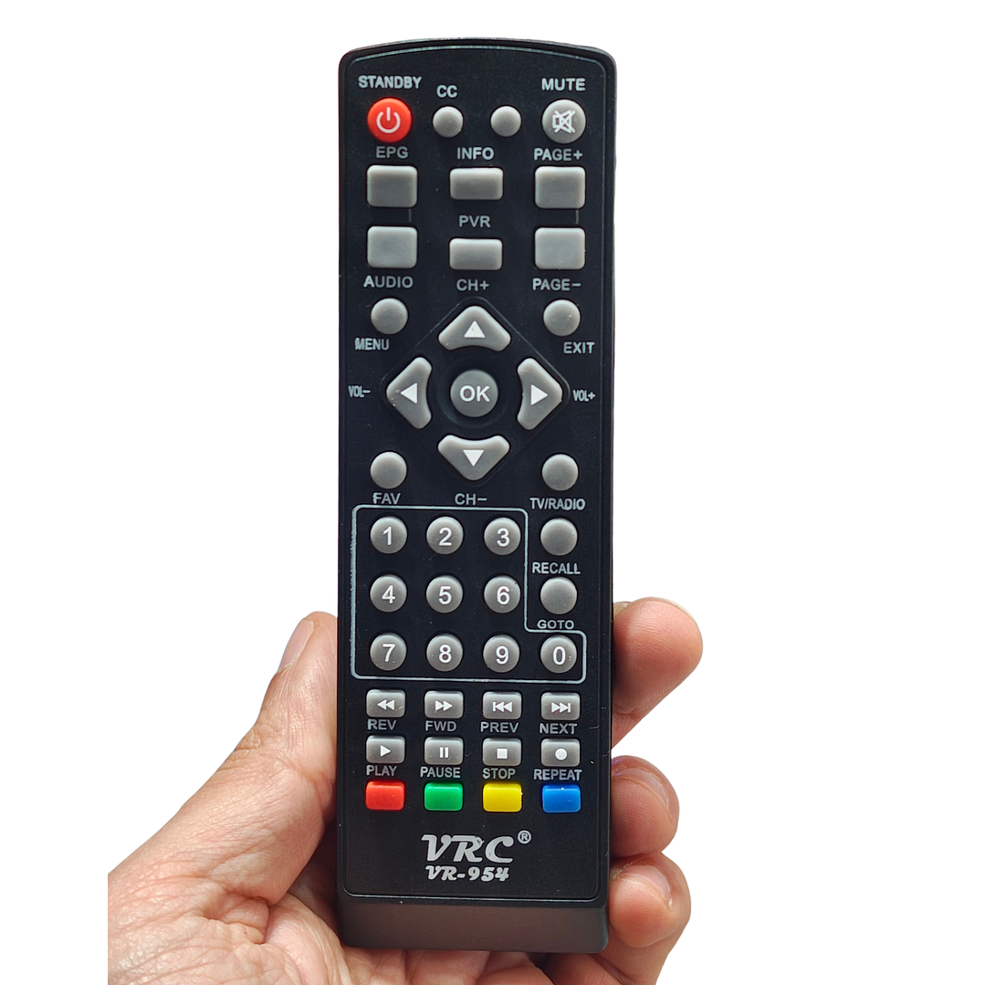 Control Remoto Directo para Deco Mundo VR954 2