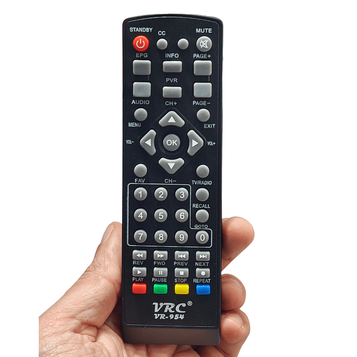 Control Remoto Directo para Deco Mundo VR954 2