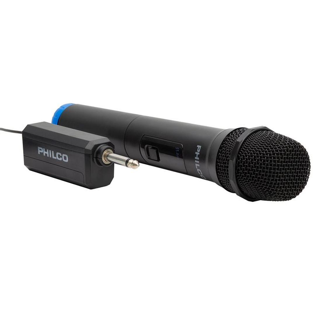 Micrófono Inalámbrico UHF Philco WM245 2