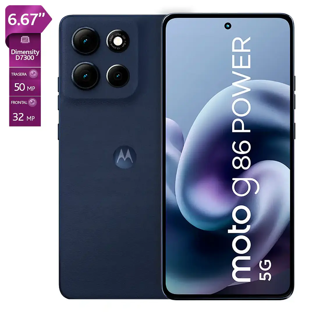 Celular Motorola Moto G86 Power 8Gb + 256Gb Azul 3
