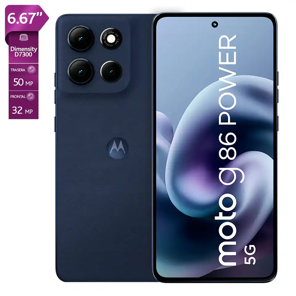 Celular Motorola Moto G86 Power 8Gb + 256Gb Azul 3
