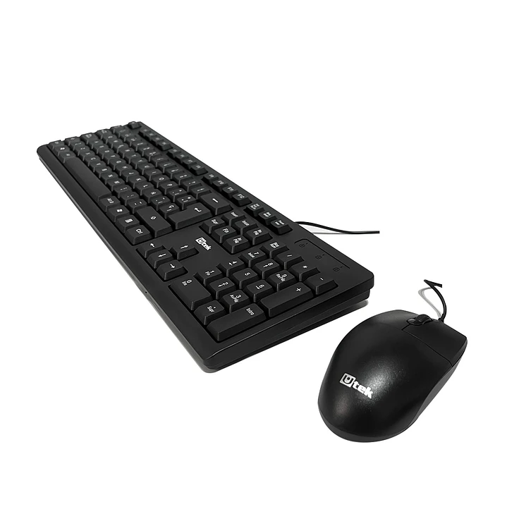 Kit Teclado y Mouse Alámbrico Utek 2