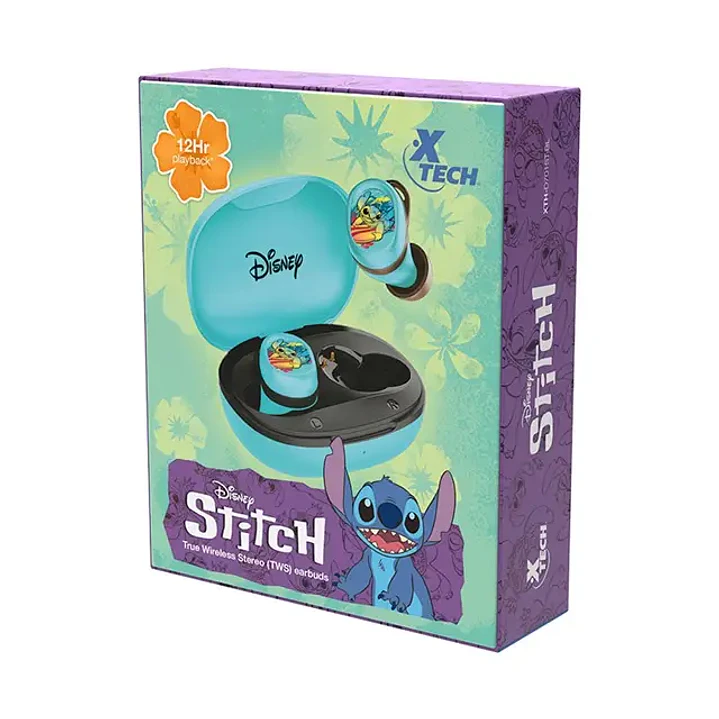 Audífonos Inalámbricos TWS In-Ear Diseño Disney Stitch 6