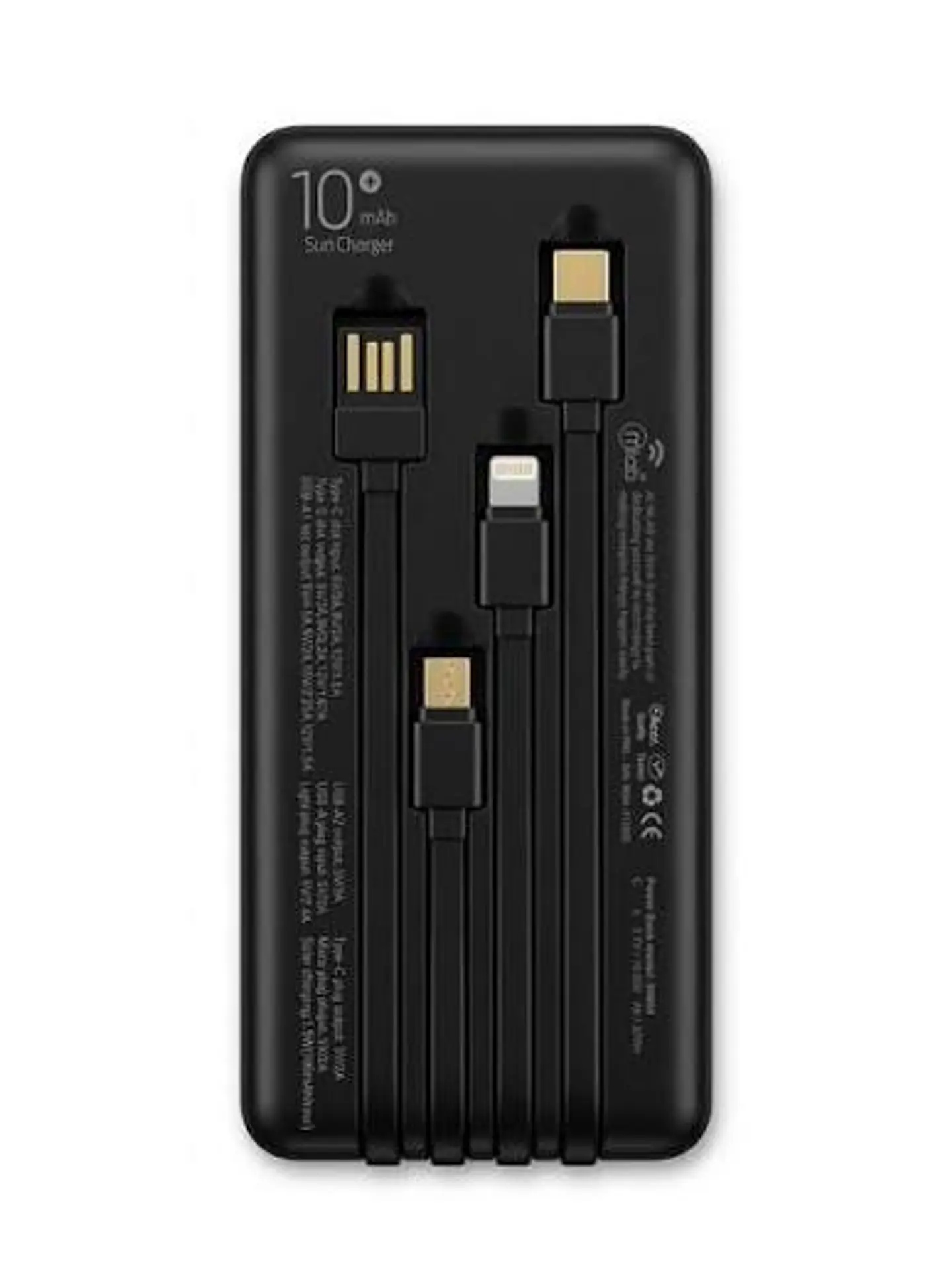 PowerBank Solar 10.000mAh Carga Rápida PD22.5W Mlab 2