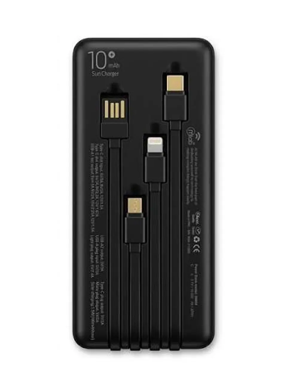PowerBank Solar 10.000mAh Carga Rápida PD22.5W Mlab 2