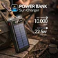 PowerBank Solar 10.000mAh Carga Rápida PD22.5W Mlab - Miniatura 4
