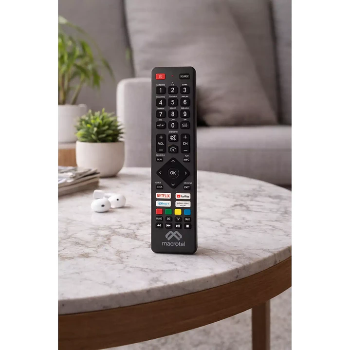 Control Universal Smart TV Multimarca Programable Macrotel 2