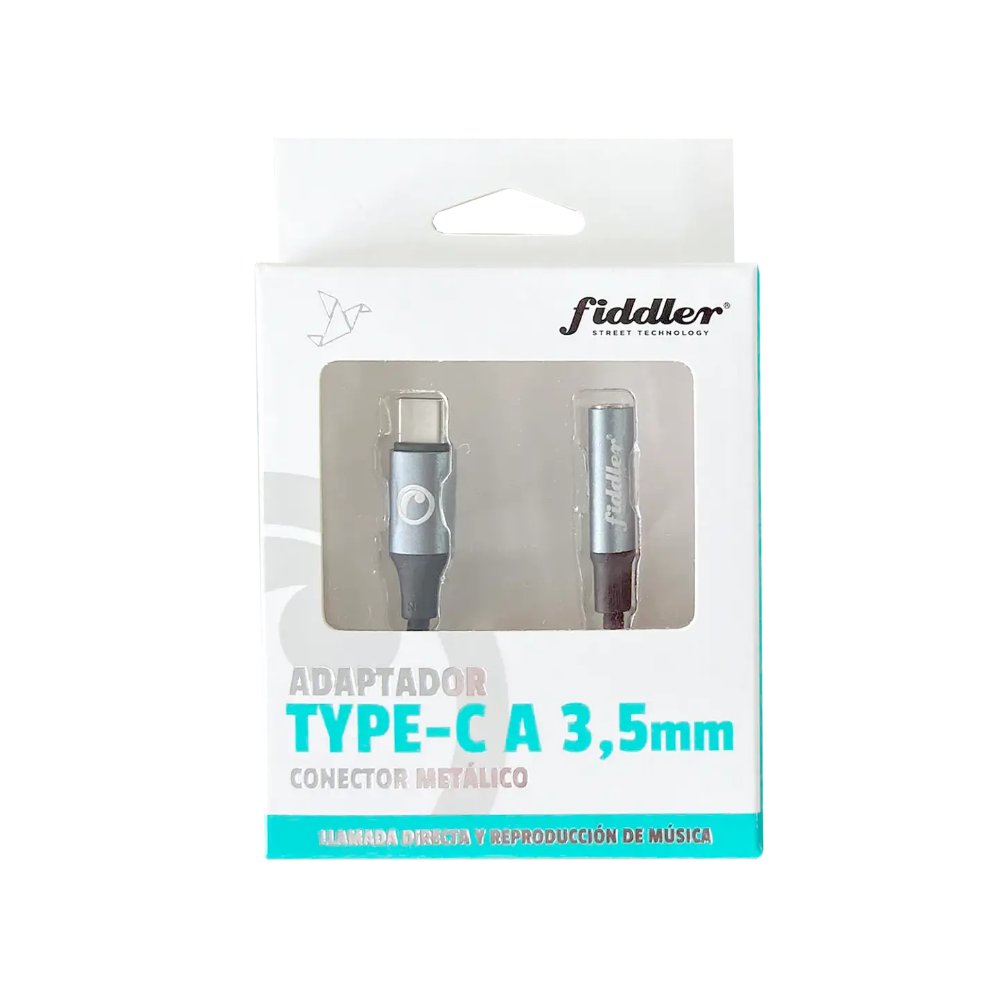 Adaptador de Audio de Lightning a 3.5mm Fiddler 2