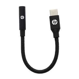 Adaptador de Audio Tipo C a 3.5mm HP Negro