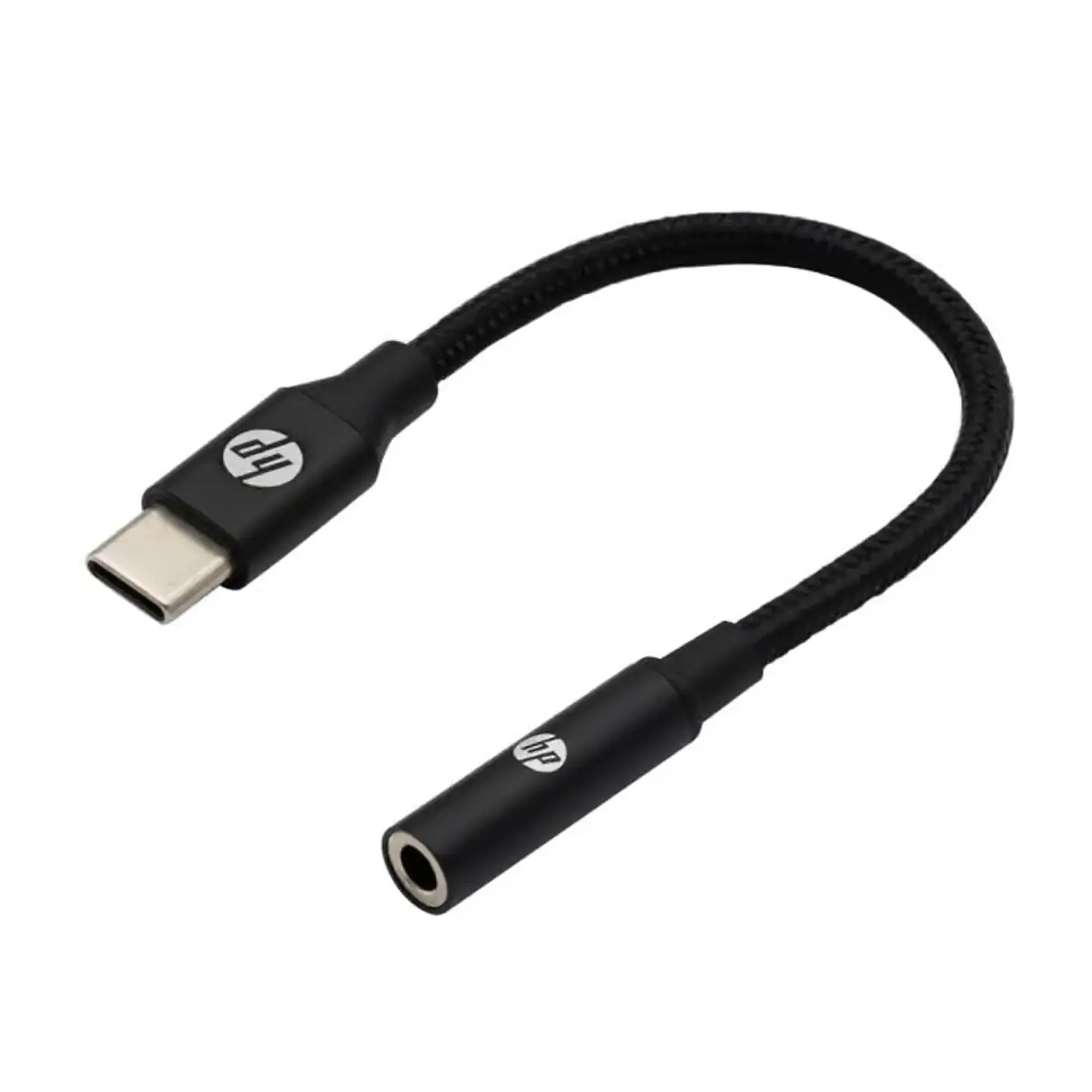 Adaptador de Audio Tipo C a 3.5mm HP Negro 1