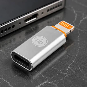 Adaptador de Tipo C a Lightning OTG PD 27W