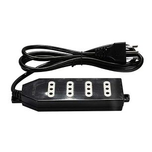 Alargador tipo Zapatilla 4 Posiciones 1,5Mtrs 10A 2500W
