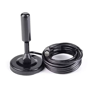 Antena Coaxial TVD Base Magnética Cable 5 Mtrs RST