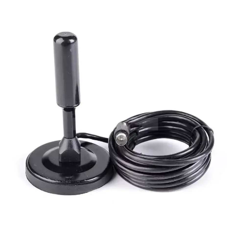 Antena Coaxial TVD Base Magnética Cable 5 Mtrs RST 2