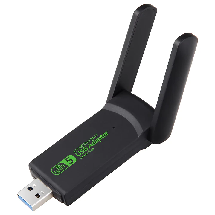 Antena Wifi Dual Band USB 3.0 1.300 Mbps 1