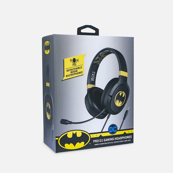 Audífonos Gamer de cable Over-Ear Batman DC Comic 6