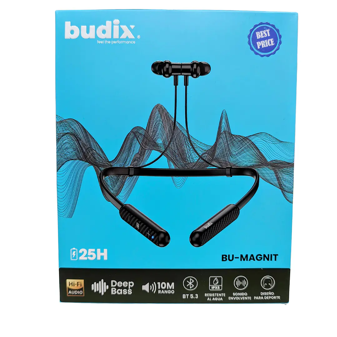 Audífonos Inalámbricos In-Ear Deportivos NeckBand BU-MAGNIT 3