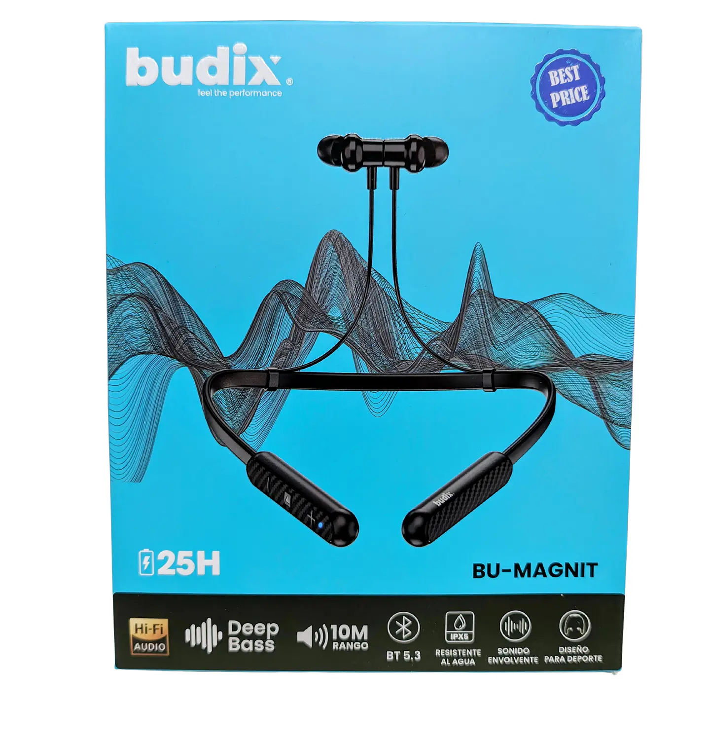 Audífonos Inalámbricos In-Ear Deportivos NeckBand BU-MAGNIT 3