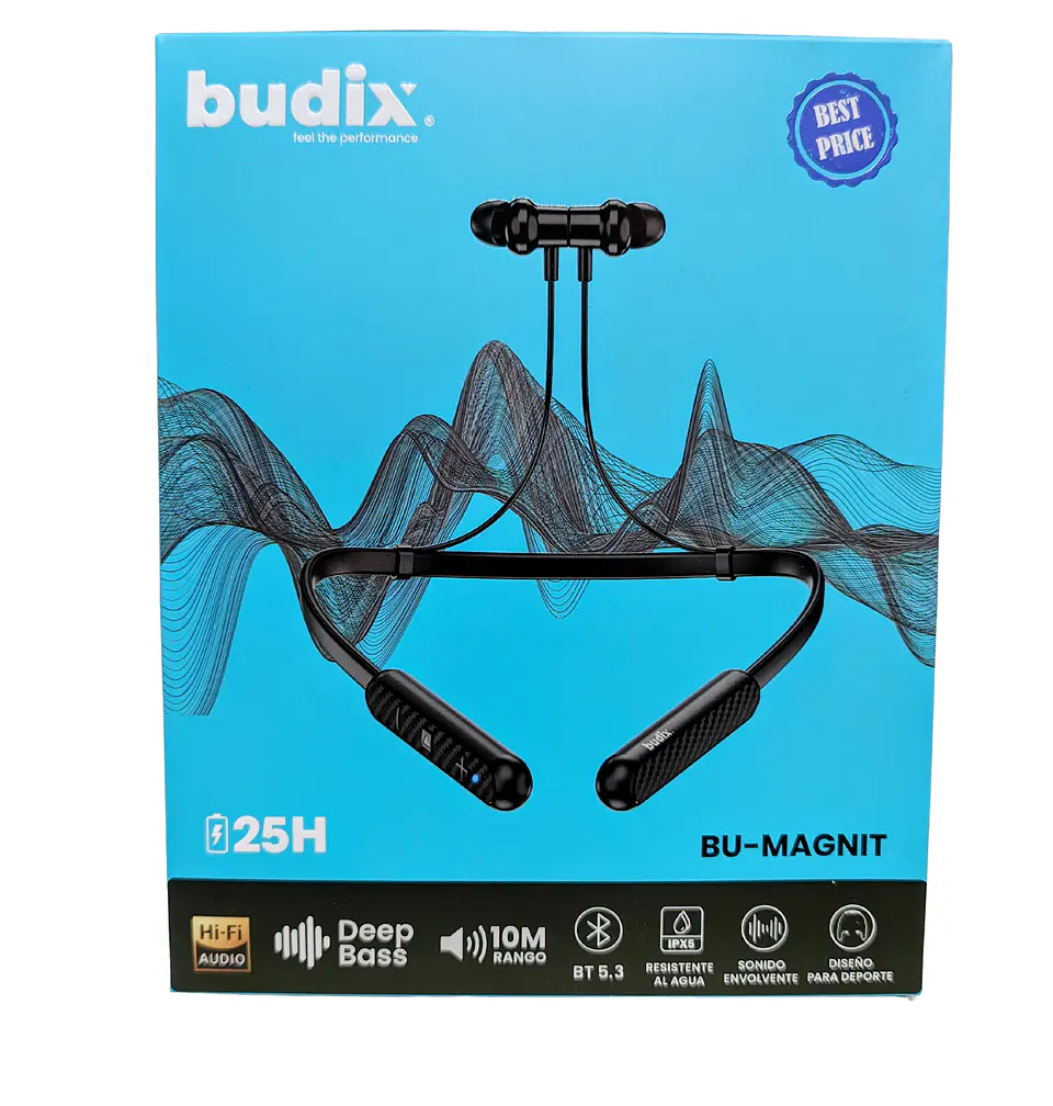 Audífonos Inalámbricos In-Ear Deportivos NeckBand BU-MAGNIT 3
