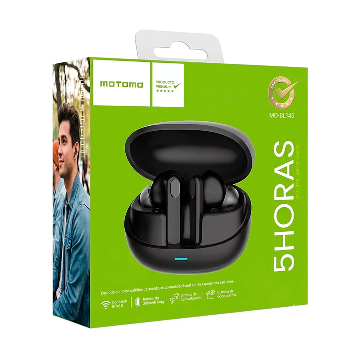 Audífonos inalámbricos TWS In-Ear BT6.0 MO-BL145 8